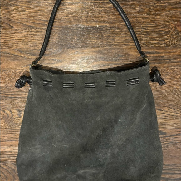 Clare V grand Henri. EUC. Grey suede. Made in California. - Picture 2 of 5